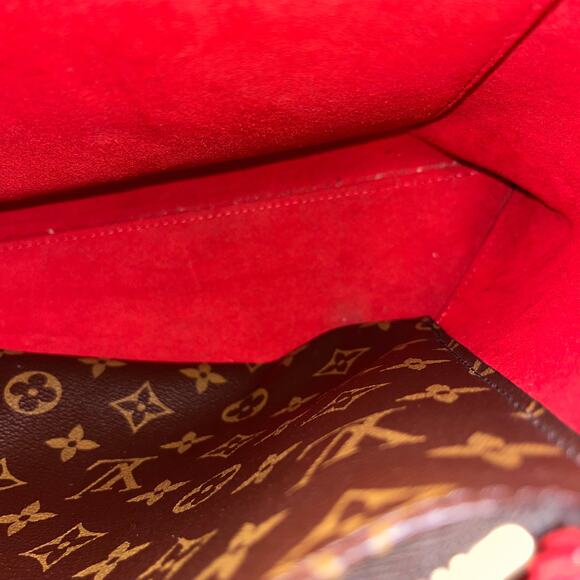 LOUIS VUITTON Flower Monogram Canvas Tote Bag - Picture 10 of 16